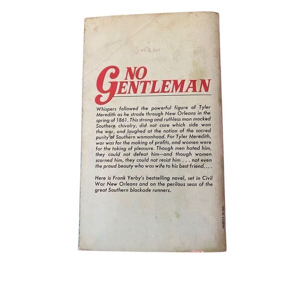 Captain Rebel by Frank Yerby Paperback Book Vintage Historical Fiction - Picture 2 of 13